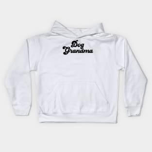 Dog Grandma Kids Hoodie